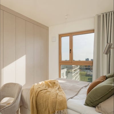 Rental of a stylish 5-room apartment, 125 m², Wola, Warsaw, Poland